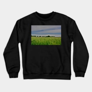 Spring Landscape Near Cividale del Friuli Crewneck Sweatshirt